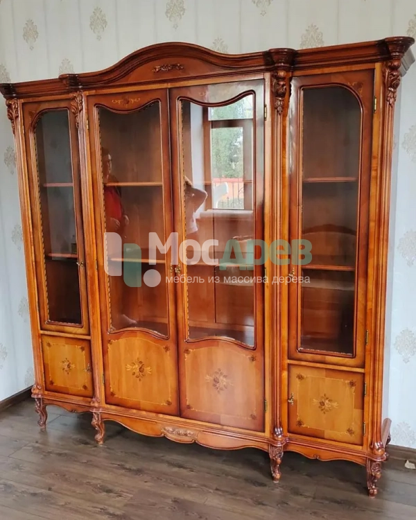 Шкаф книжный &amp;quot;Регаллис&amp;quot; Орех  RGL358 в интернет-магазине Mosdrev.com - 6