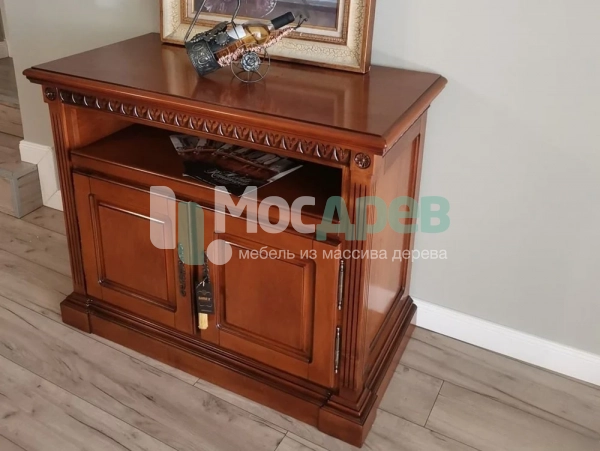 Комод под ТВ &amp;quot;Венеция&amp;quot; Орех 707 в интернет-магазине Mosdrev.com - 2