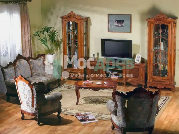 Витрина &amp;quot;Клеопатра&amp;quot; Белый 426-428 в интернет-магазине Mosdrev.com - 10