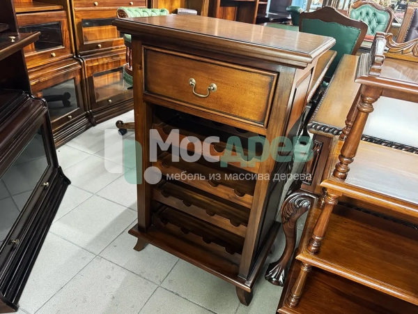 Винный стеллаж с одним ящиком  MSU.614 в интернет-магазине Mosdrev.com - 6