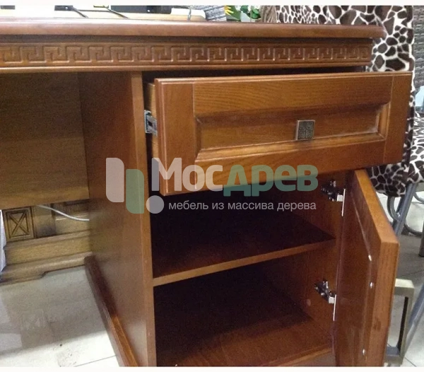 Стол письменный 1-тумб. &amp;quot;Олимпия&amp;quot; И010.032 в интернет-магазине Mosdrev.com - 1