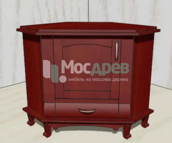 Тумба угловая &amp;quot;Оскар Люкс&amp;quot; И007.29 в интернет-магазине Mosdrev.com - 2