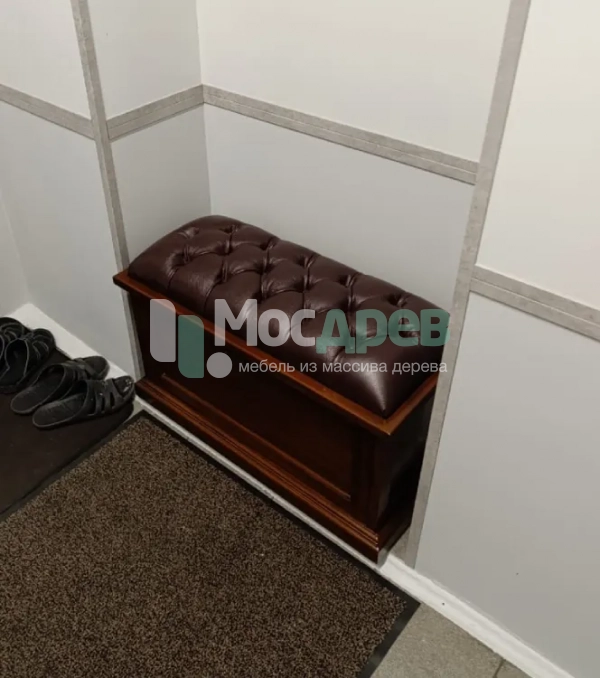 Банкетка для обуви MSU.476BROWN в интернет-магазине Mosdrev.com - 13