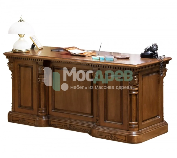 Стол письменный &amp;quot;Кристина&amp;quot; Орех  151 в интернет-магазине Mosdrev.com - 1